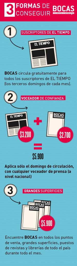3 formas de conseguir BOCAS